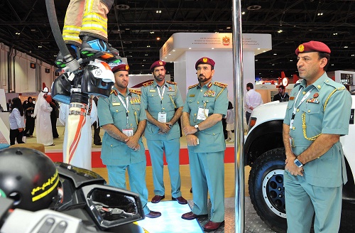 الداخلية تعرض ابتكاراتها المتميزة بمعرض الانجازات الحكومية في دبي